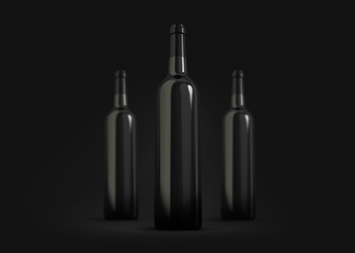 Download Free Wine Bottles Mockup PSD - Free PSD File