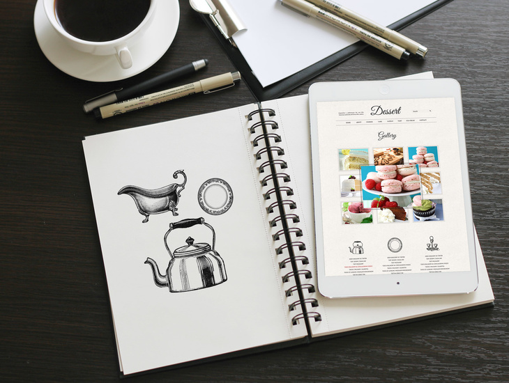 Download Sketch Notebook Mockup - Free PSD File