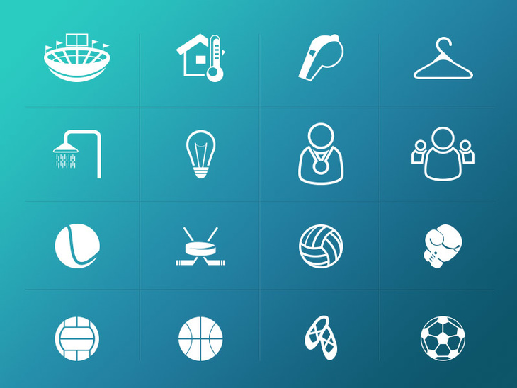 Sport Icons PSD