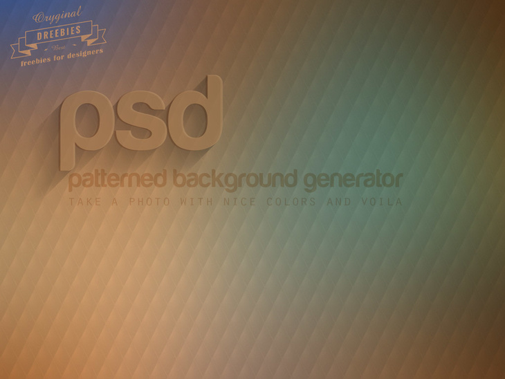 Blurred Background Generator - Free PSD File