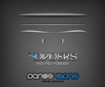Free Dividers PSD