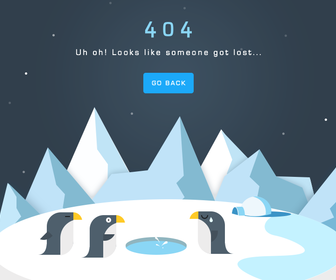Arctic 404 Page