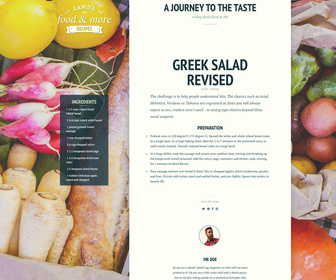 Culinary Blog PSD Template