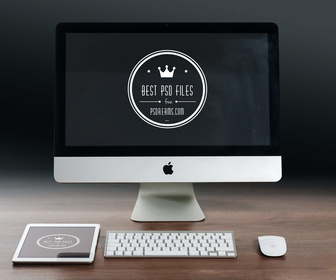 Download Desktop Free PSD PSD Mockup Templates