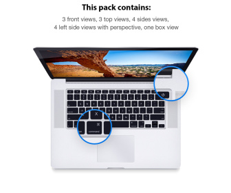 MacBook Pro 15" Mock-ups