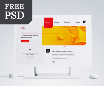 Free Multipurpose PSD Web Template